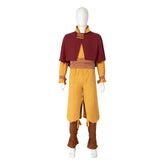 Cosplay Costume Avatar Aang Avatar:The Last Airbender Cartoon Costume for Men's Party Shown